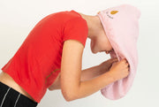 The Lite-wrap Hair Towel Pink